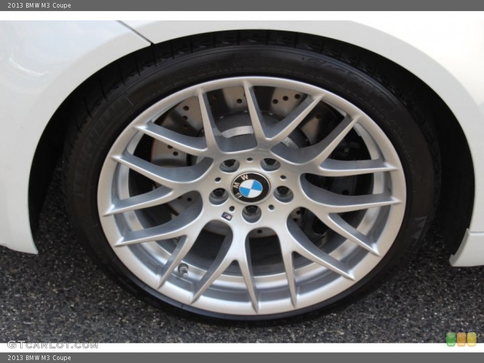 2013 BMW M3 Coupe Wheel and Tire Photo #84333384