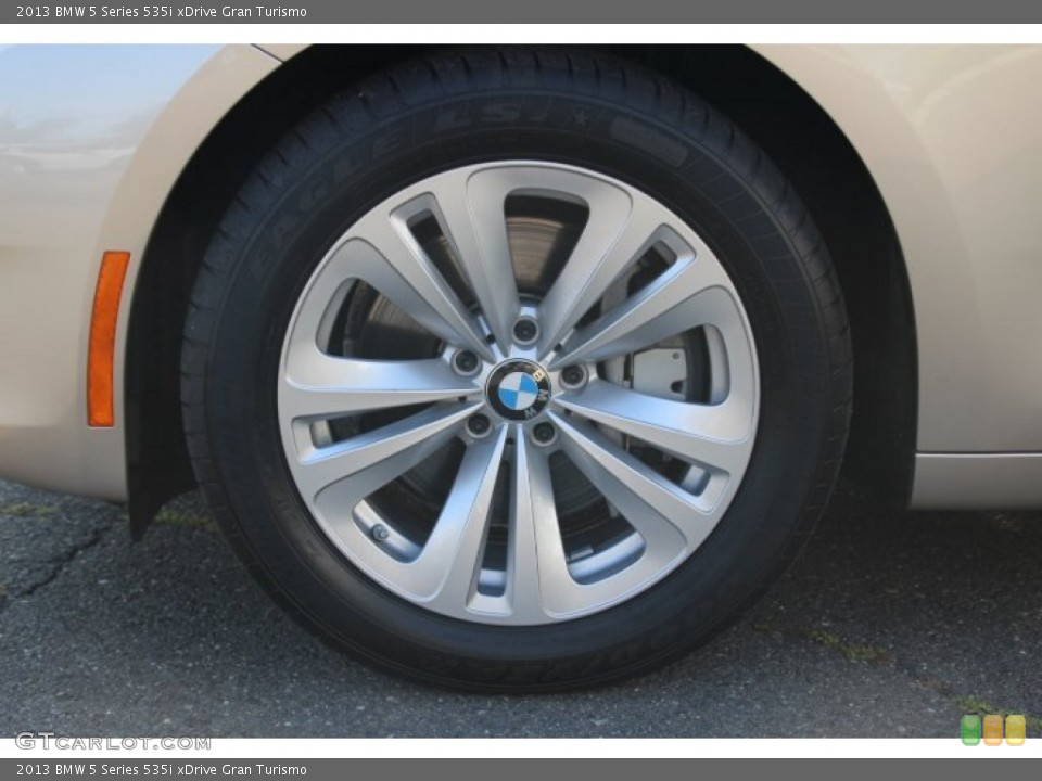 2013 BMW 5 Series 535i xDrive Gran Turismo Wheel and Tire Photo #84334737