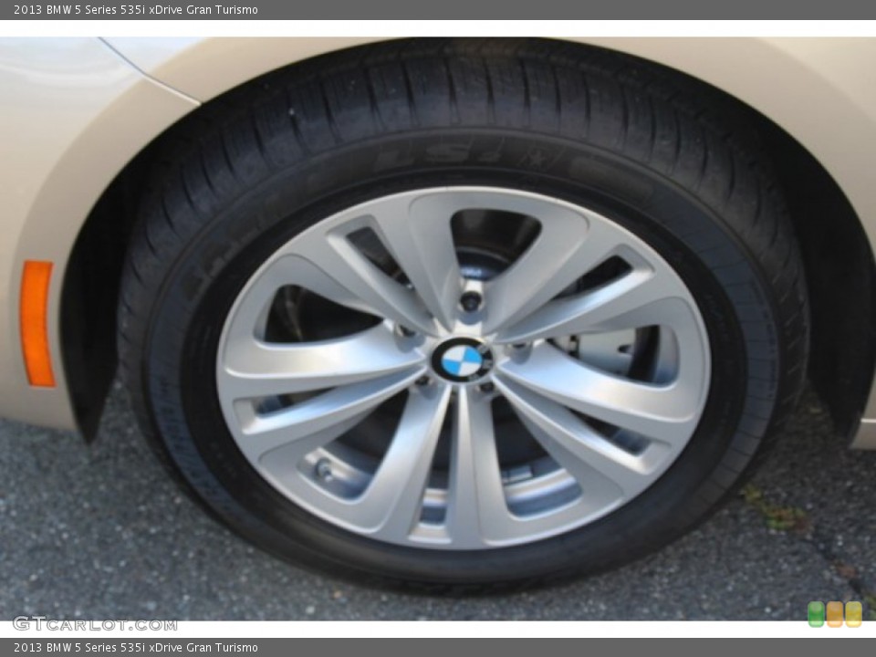 2013 BMW 5 Series 535i xDrive Gran Turismo Wheel and Tire Photo #84334759