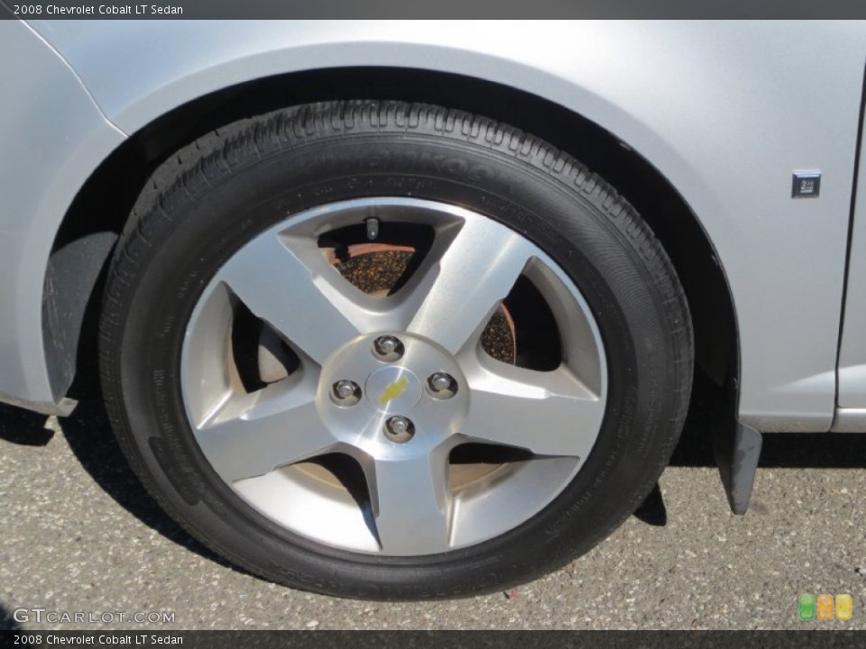 2008 Chevrolet Cobalt LT Sedan Wheel and Tire Photo #84336534