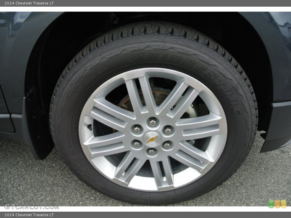 2014 Chevrolet Traverse LT Wheel and Tire Photo #84338652