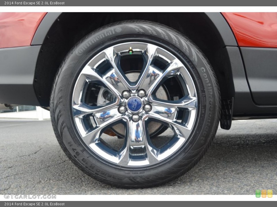 2014 Ford Escape SE 2.0L EcoBoost Wheel and Tire Photo #84339780