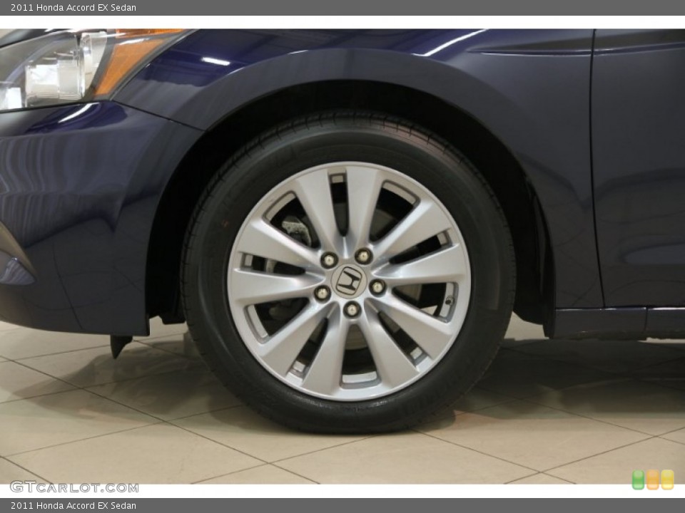 2011 Honda Accord EX Sedan Wheel and Tire Photo #84347031
