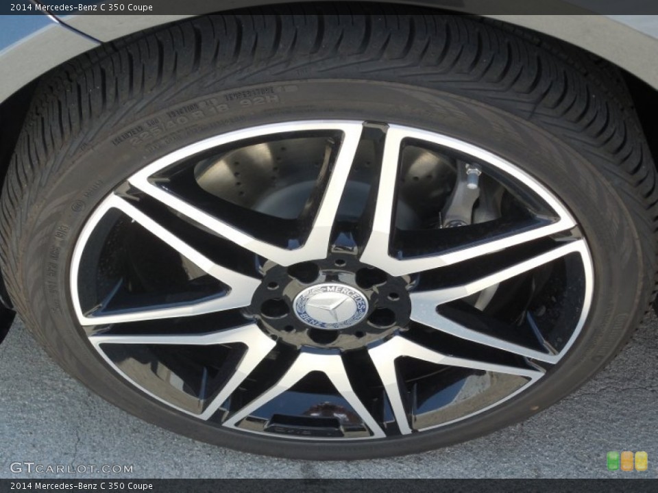 2014 Mercedes-Benz C 350 Coupe Wheel and Tire Photo #84353601