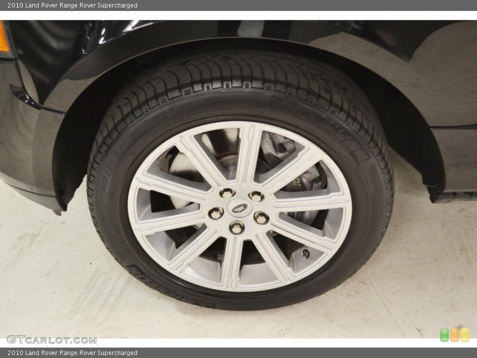 2010 Land Rover Range Rover Supercharged Wheel and Tire Photo #84354225