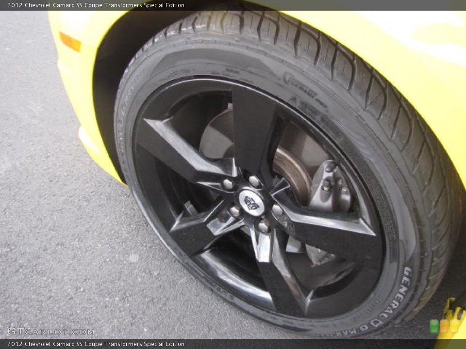 2012 Chevrolet Camaro SS Coupe Transformers Special Edition Wheel and Tire Photo #84356010