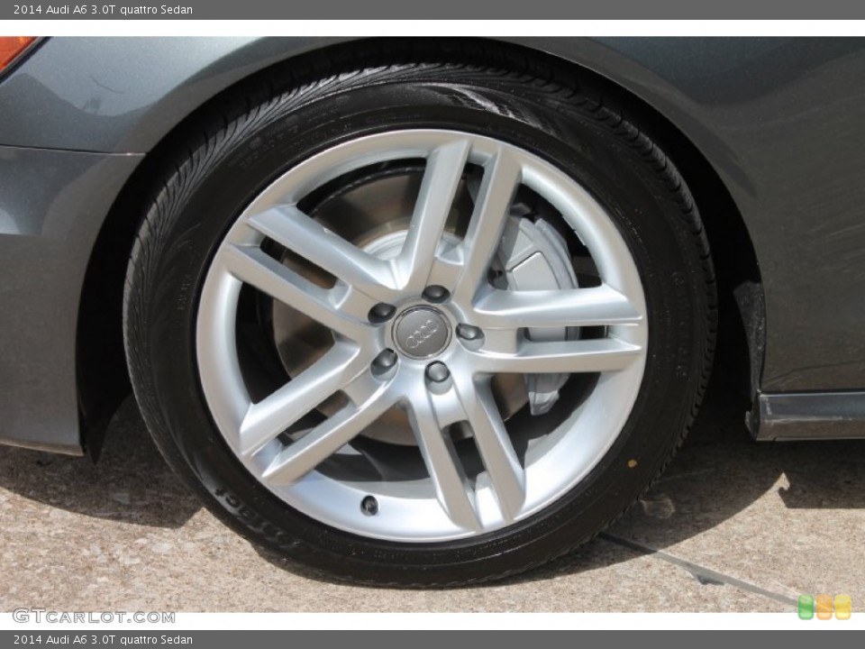 2014 Audi A6 3.0T quattro Sedan Wheel and Tire Photo #84358383