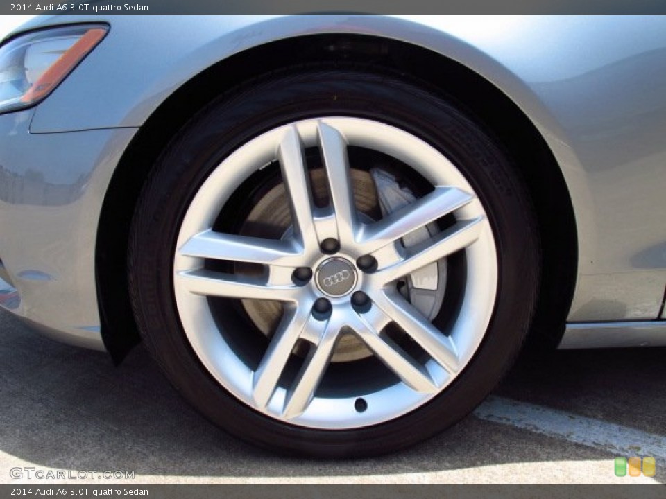 2014 Audi A6 3.0T quattro Sedan Wheel and Tire Photo #84360135