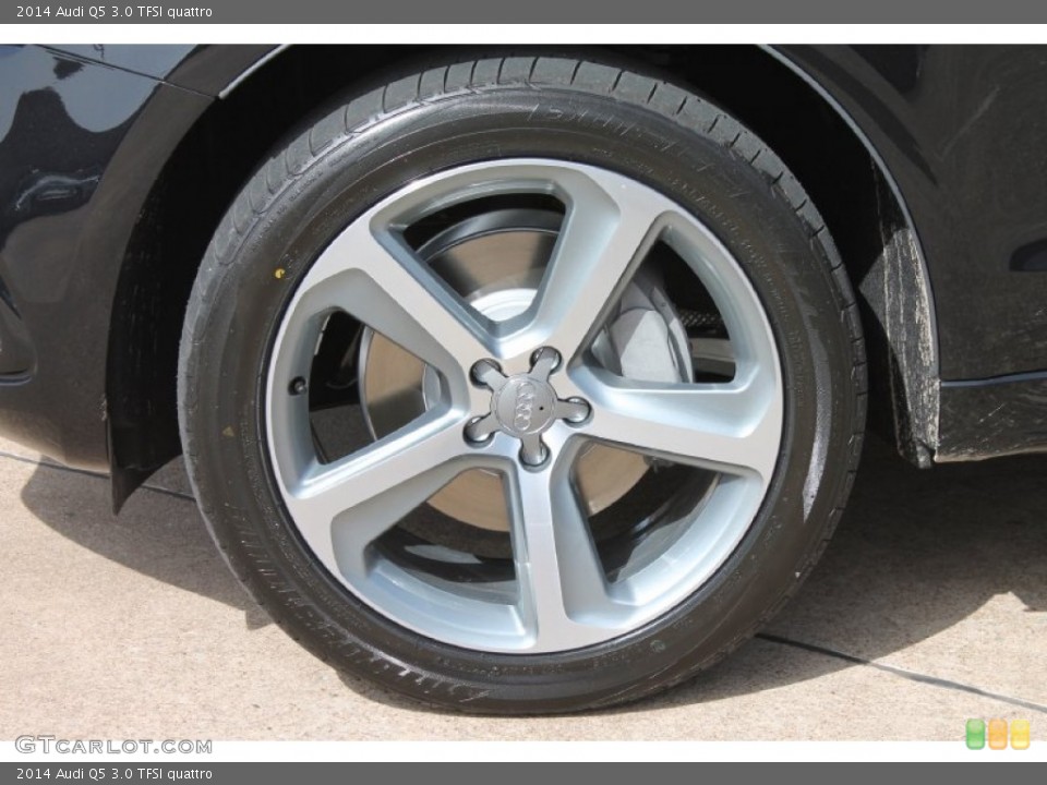 2014 Audi Q5 3.0 TFSI quattro Wheel and Tire Photo #84364107