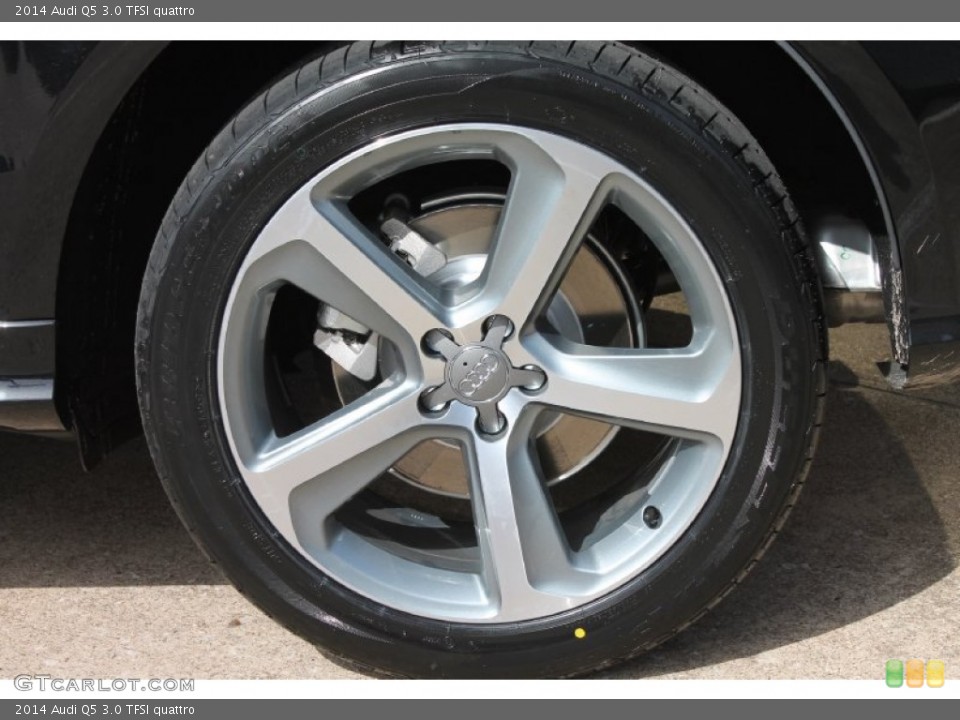 2014 Audi Q5 3.0 TFSI quattro Wheel and Tire Photo #84364158