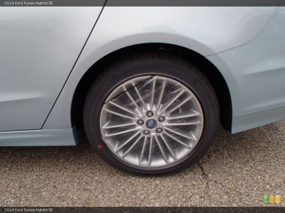 2014 Ford Fusion Hybrid SE Wheel and Tire Photo #84364475