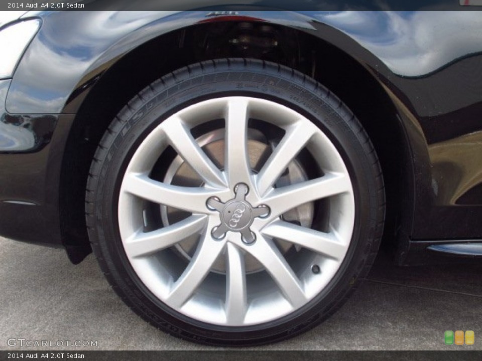 2014 Audi A4 2.0T Sedan Wheel and Tire Photo #84365139