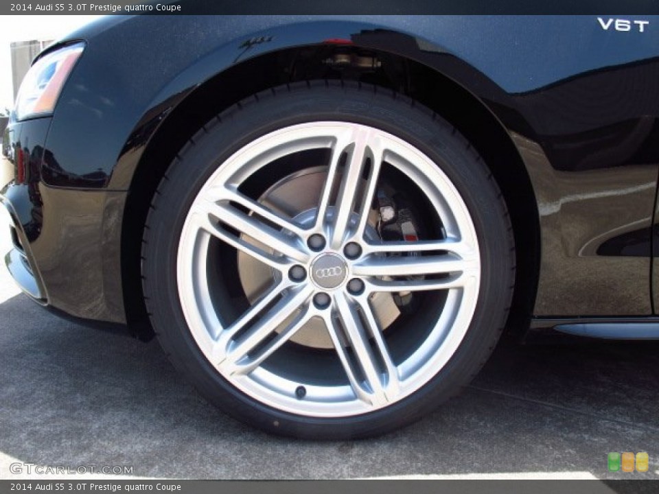 2014 Audi S5 3.0T Prestige quattro Coupe Wheel and Tire Photo #84365628