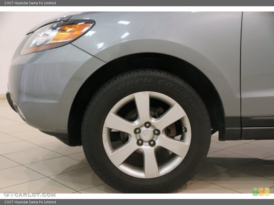 2007 Hyundai Santa Fe Limited Wheel and Tire Photo #84370257