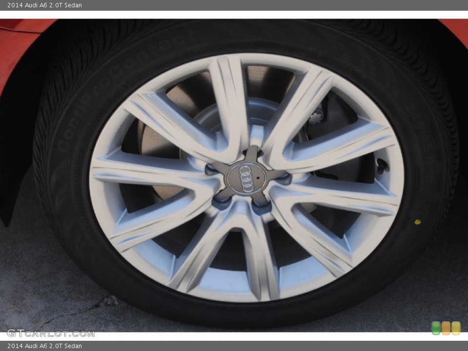 2014 Audi A6 2.0T Sedan Wheel and Tire Photo #84376076