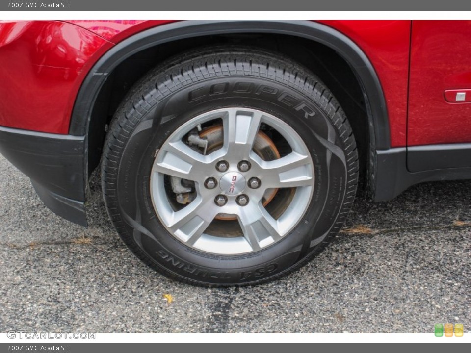 2007 GMC Acadia SLT Wheel and Tire Photo #84377814