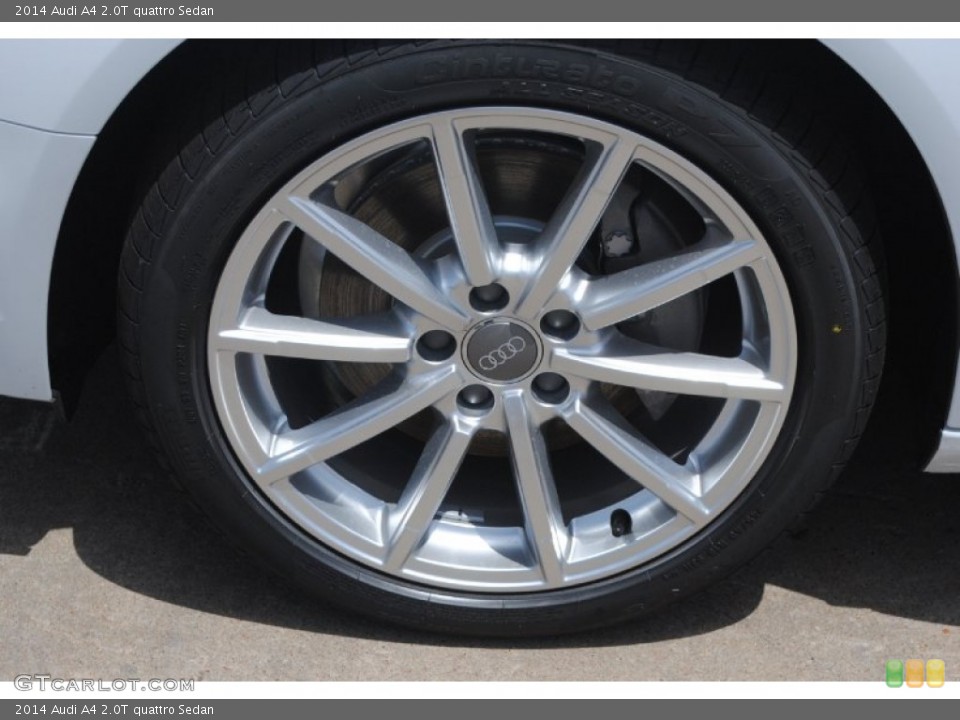 2014 Audi A4 2.0T quattro Sedan Wheel and Tire Photo #84382455