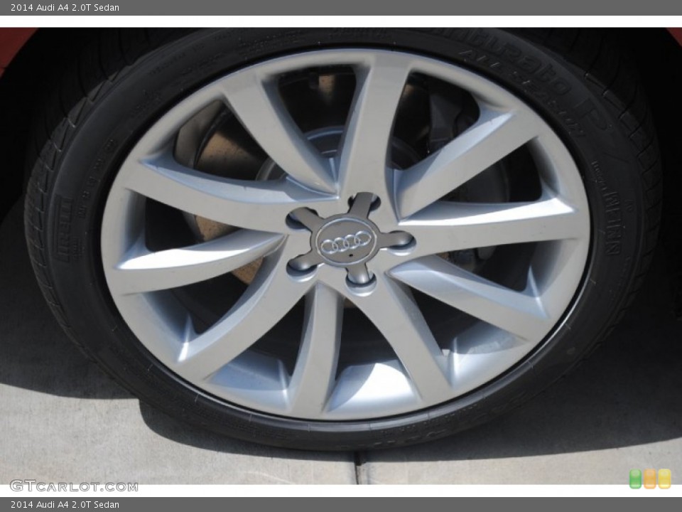 2014 Audi A4 2.0T Sedan Wheel and Tire Photo #84388275
