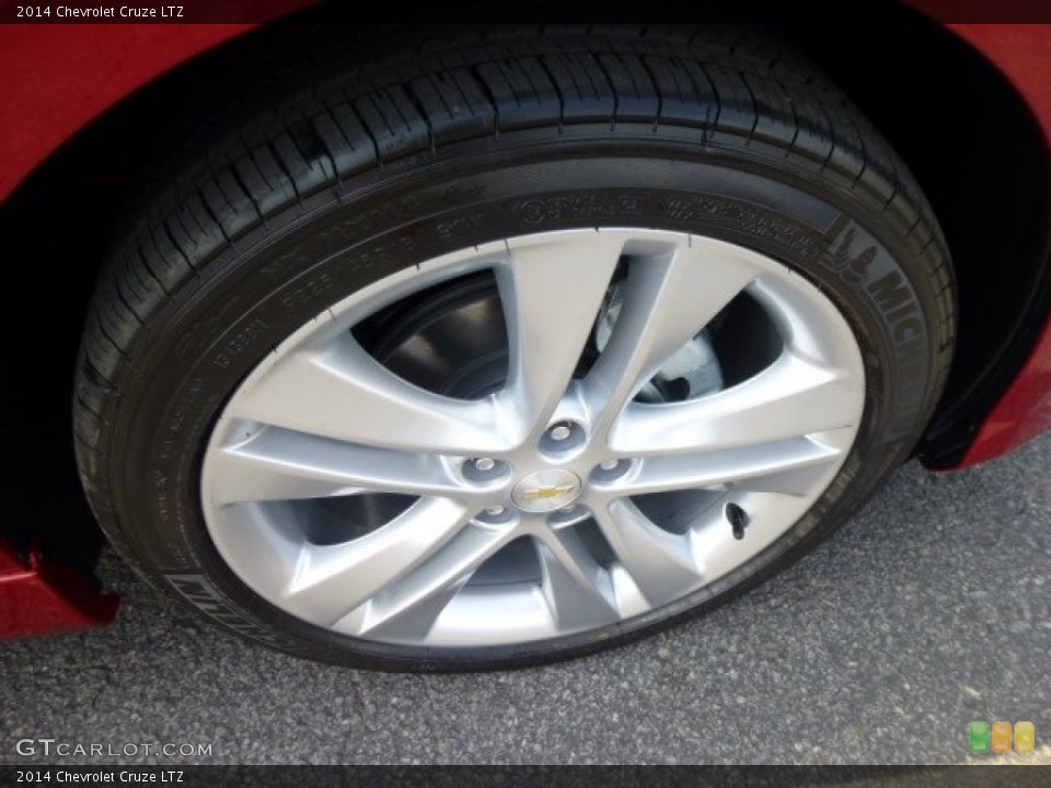 2014 Chevrolet Cruze LTZ Wheel and Tire Photo #84390303