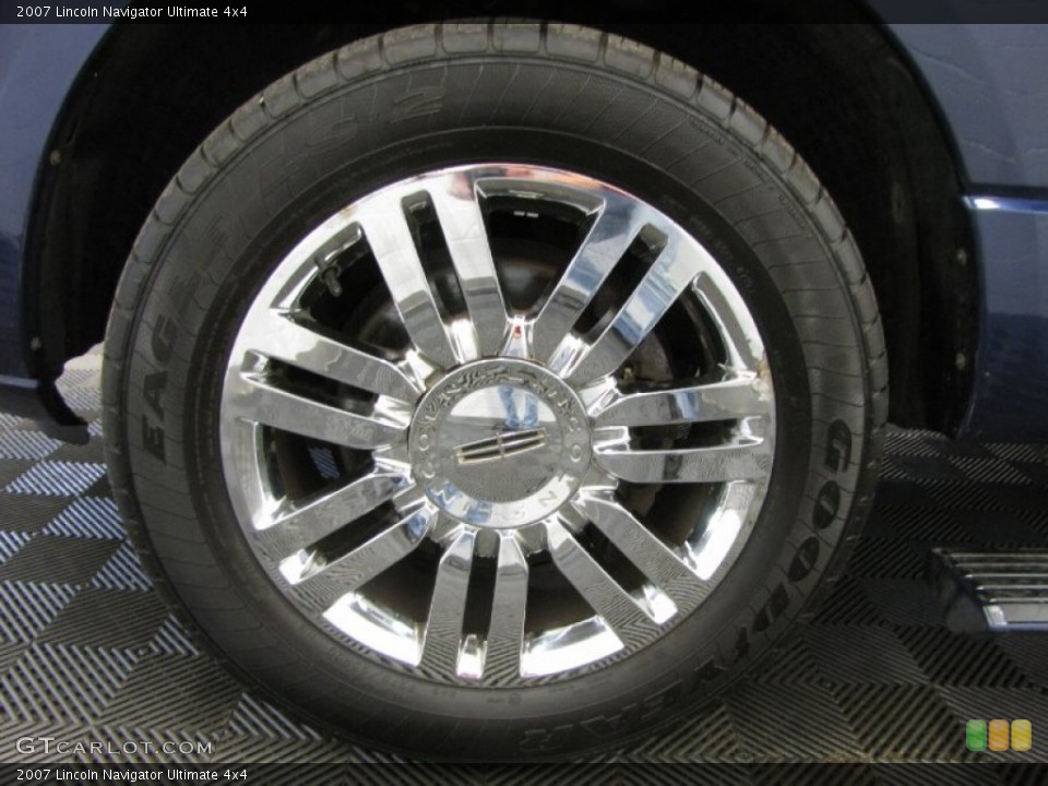 2007 Lincoln Navigator Ultimate 4x4 Wheel and Tire Photo #84395961