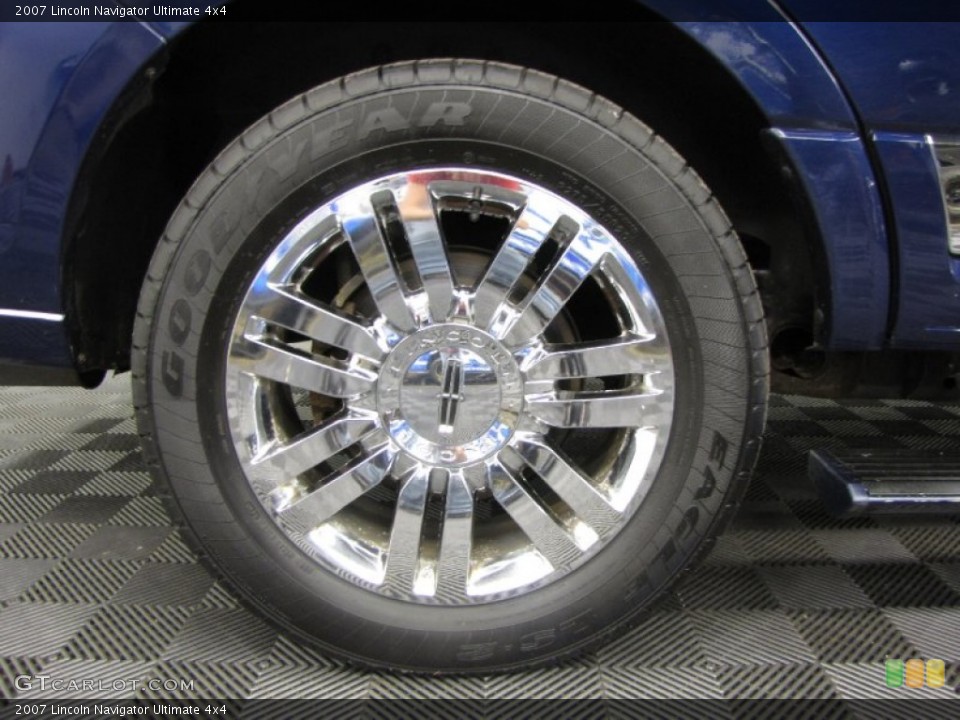 2007 Lincoln Navigator Ultimate 4x4 Wheel and Tire Photo #84395982