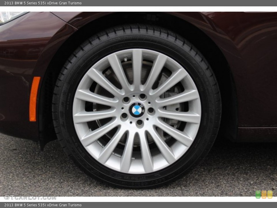 2013 BMW 5 Series 535i xDrive Gran Turismo Wheel and Tire Photo #84397635