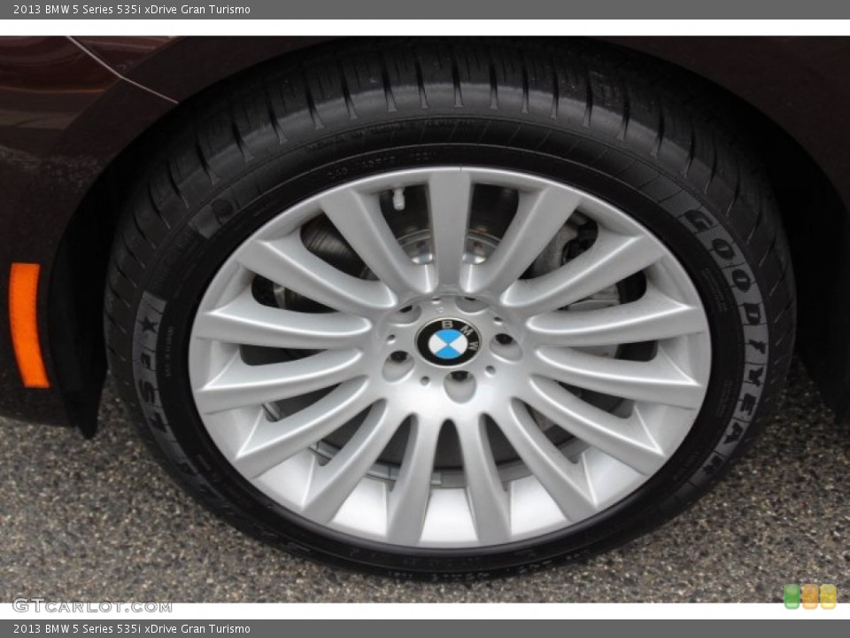 2013 BMW 5 Series 535i xDrive Gran Turismo Wheel and Tire Photo #84397653