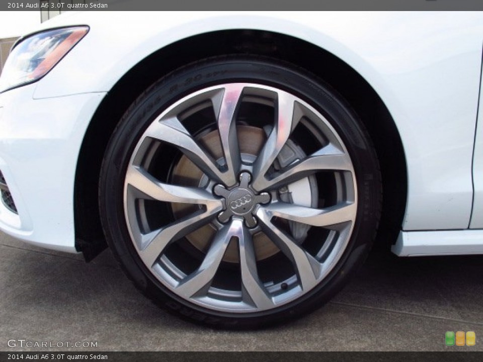2014 Audi A6 3.0T quattro Sedan Wheel and Tire Photo #84397716