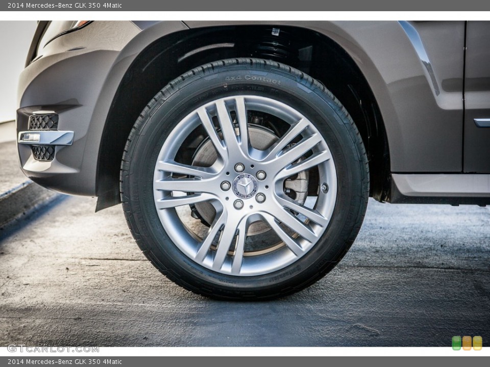2014 Mercedes-Benz GLK 350 4Matic Wheel and Tire Photo #84406757