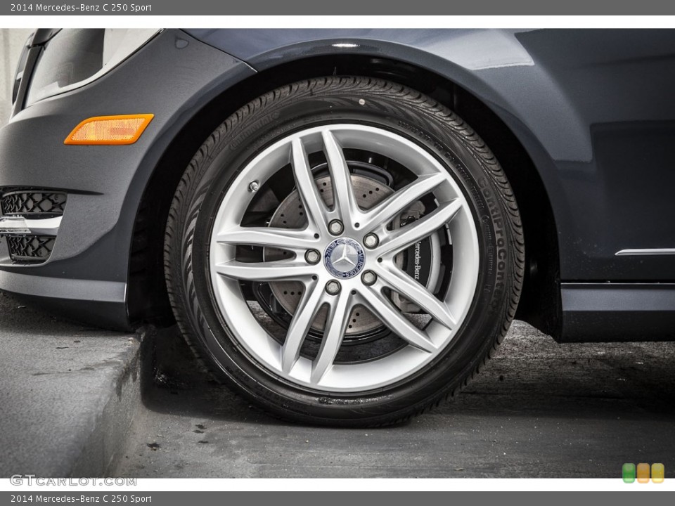 2014 Mercedes-Benz C 250 Sport Wheel and Tire Photo #84407996