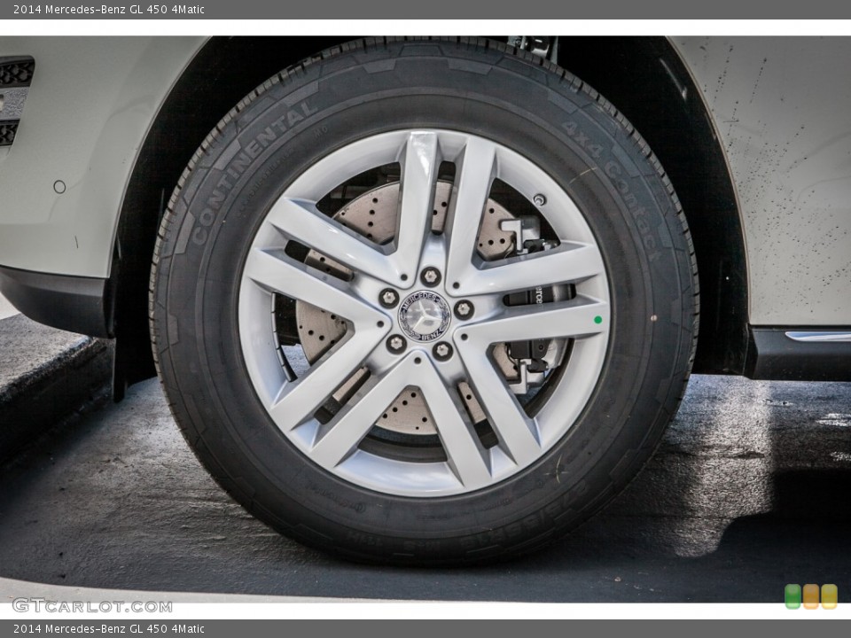 2014 Mercedes-Benz GL 450 4Matic Wheel and Tire Photo #84408437