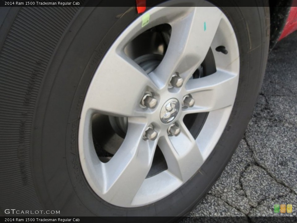 2014 Ram 1500 Tradesman Regular Cab Wheel and Tire Photo #84418721