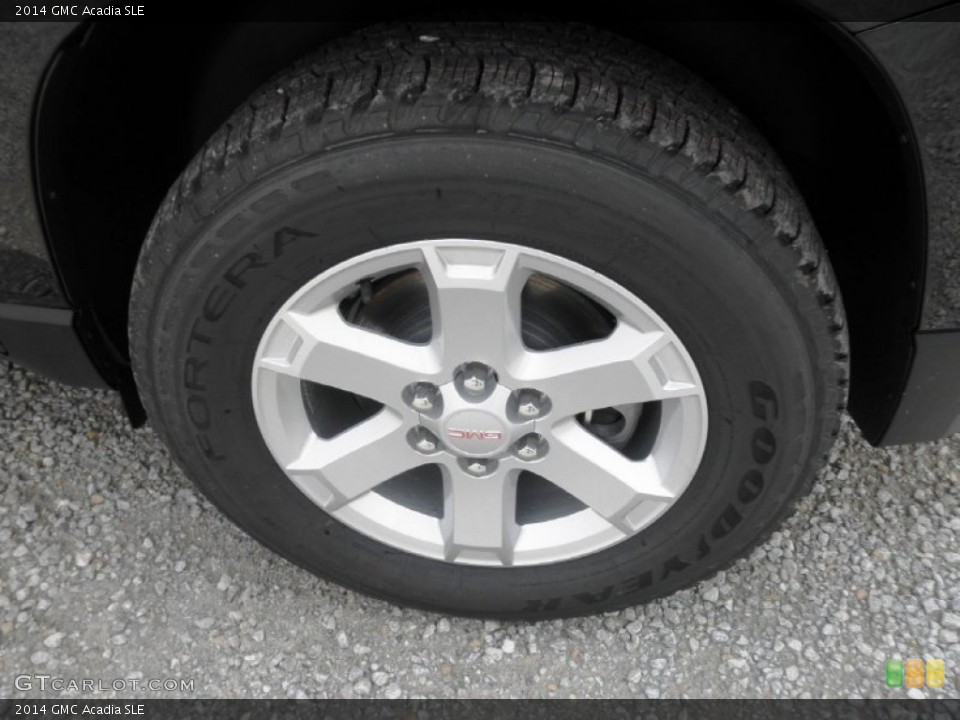 2014 GMC Acadia SLE Wheel and Tire Photo #84421781