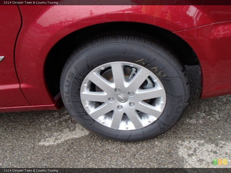 2014 Chrysler Town & Country Touring Wheel and Tire Photo #84431237