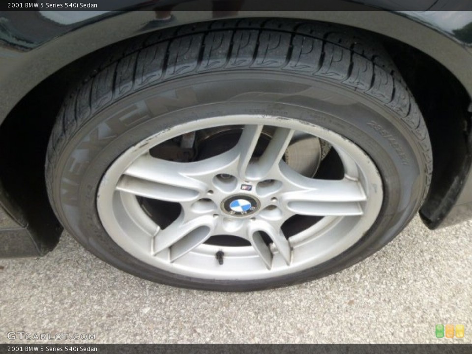 2001 BMW 5 Series 540i Sedan Wheel and Tire Photo #84432863