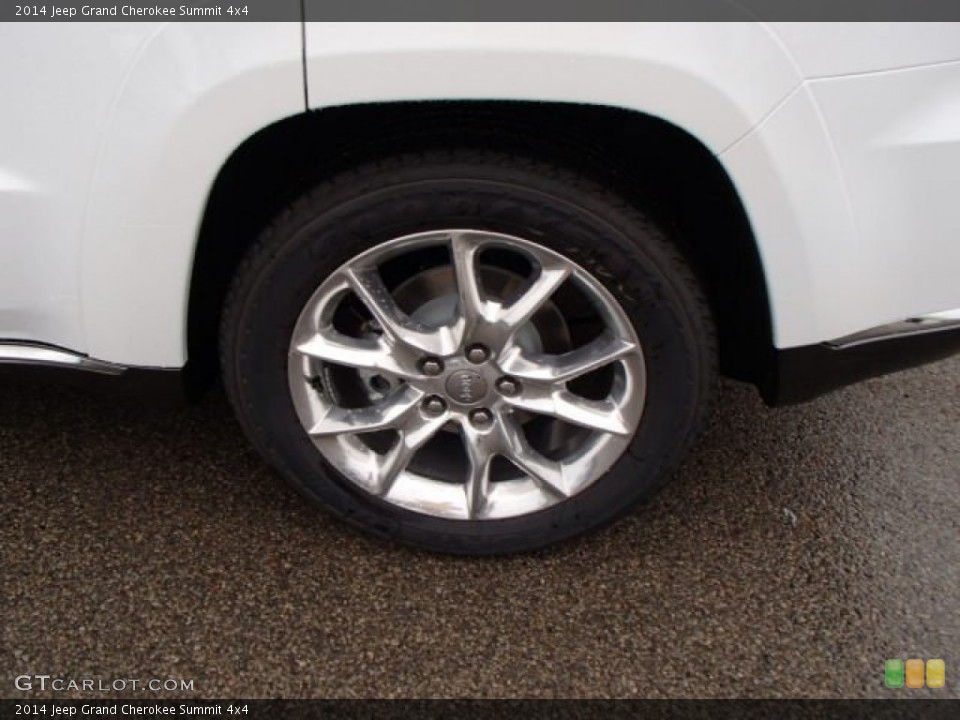 2014 Jeep Grand Cherokee Summit 4x4 Wheel and Tire Photo #84433157