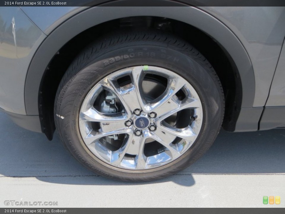 2014 Ford Escape SE 2.0L EcoBoost Wheel and Tire Photo #84435059