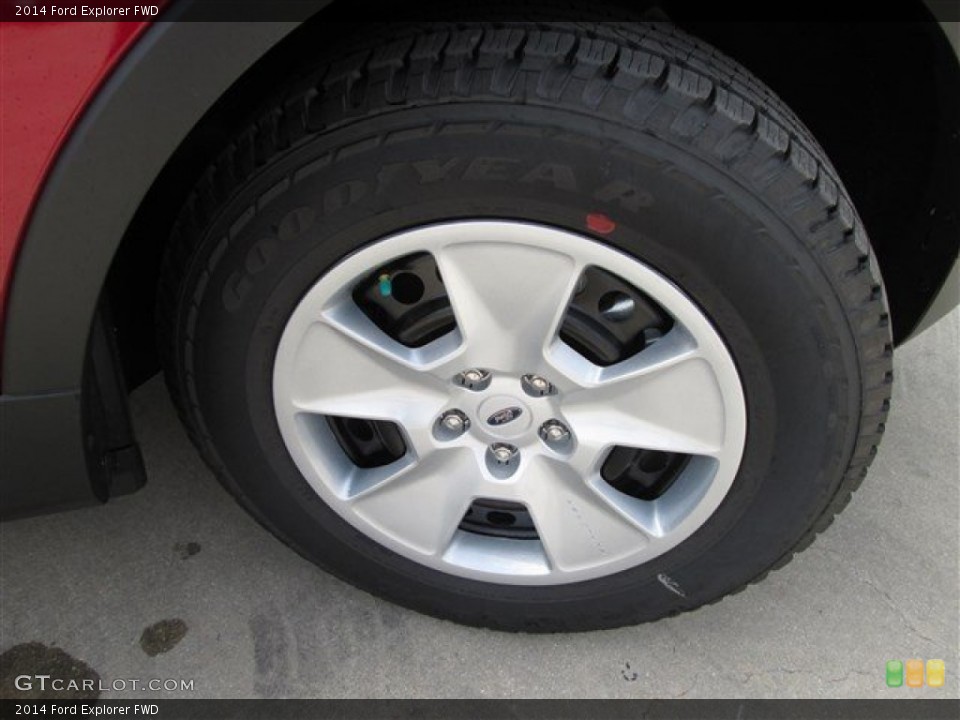 2014 Ford Explorer FWD Wheel and Tire Photo #84435506