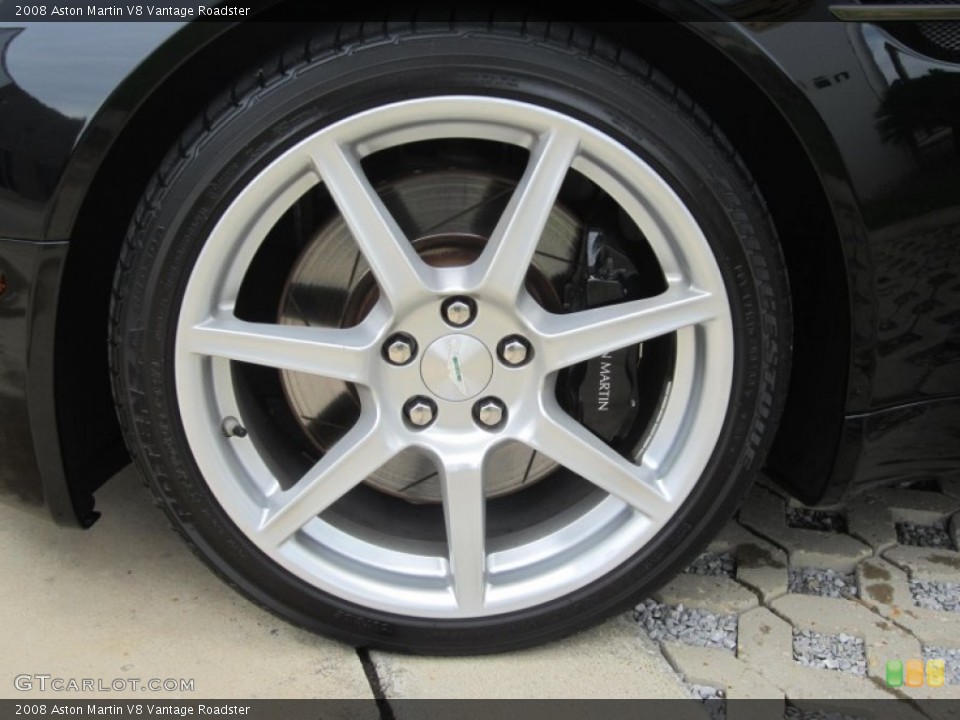 2008 Aston Martin V8 Vantage Roadster Wheel and Tire Photo #84436247