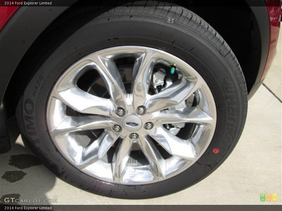 2014 Ford Explorer Limited Wheel and Tire Photo #84436874