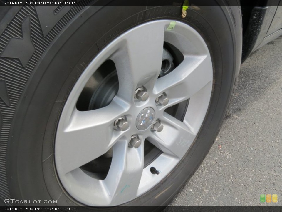 2014 Ram 1500 Tradesman Regular Cab Wheel and Tire Photo #84452041