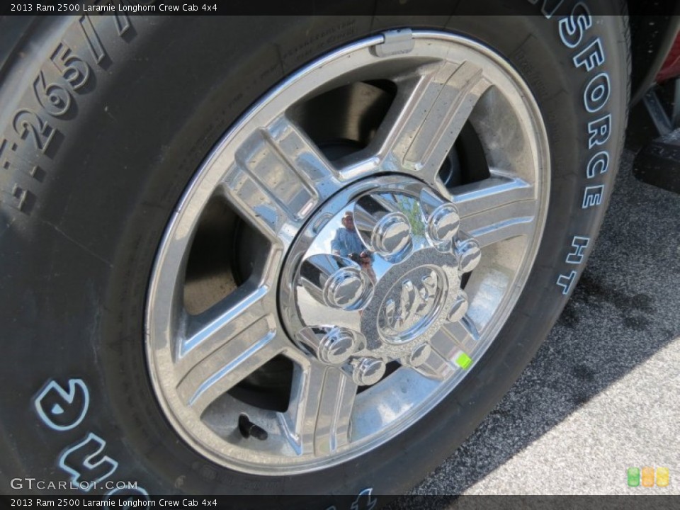 2013 Ram 2500 Laramie Longhorn Crew Cab 4x4 Wheel and Tire Photo #84456587