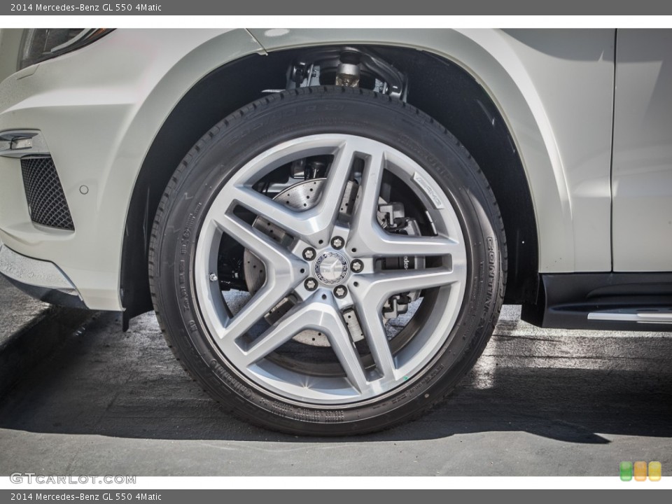2014 Mercedes-Benz GL 550 4Matic Wheel and Tire Photo #84463187