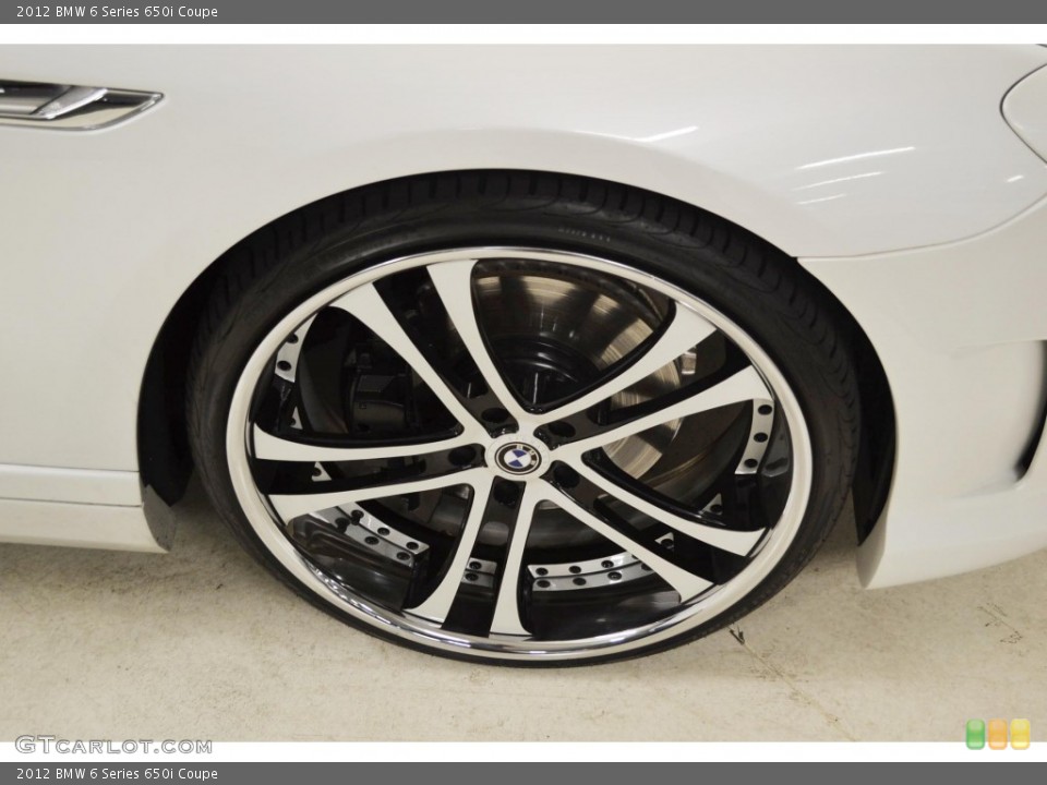 2012 BMW 6 Series Custom Wheel and Tire Photo #84463895