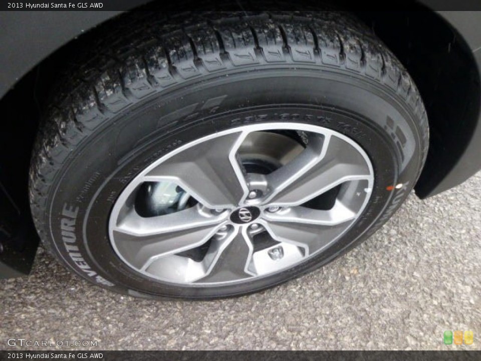 2013 Hyundai Santa Fe GLS AWD Wheel and Tire Photo #84469649