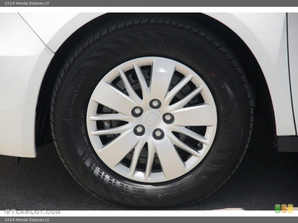 2014 Honda Odyssey LX Wheel and Tire Photo #84474309