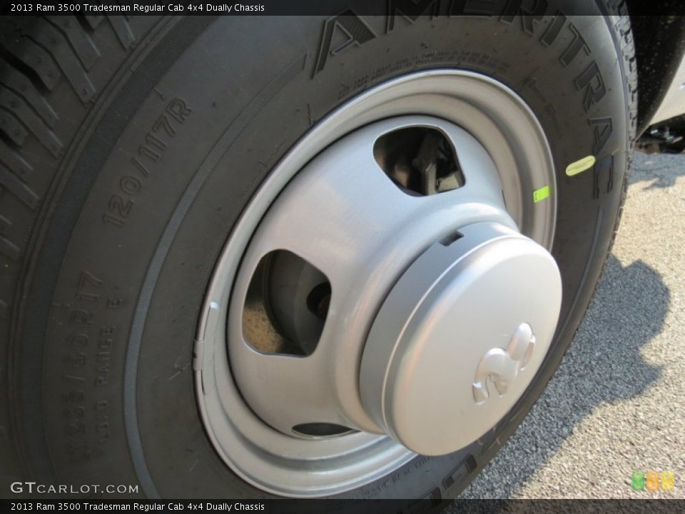 2013 Ram 3500 Tradesman Regular Cab 4x4 Dually Chassis Wheel and Tire Photo #84479748
