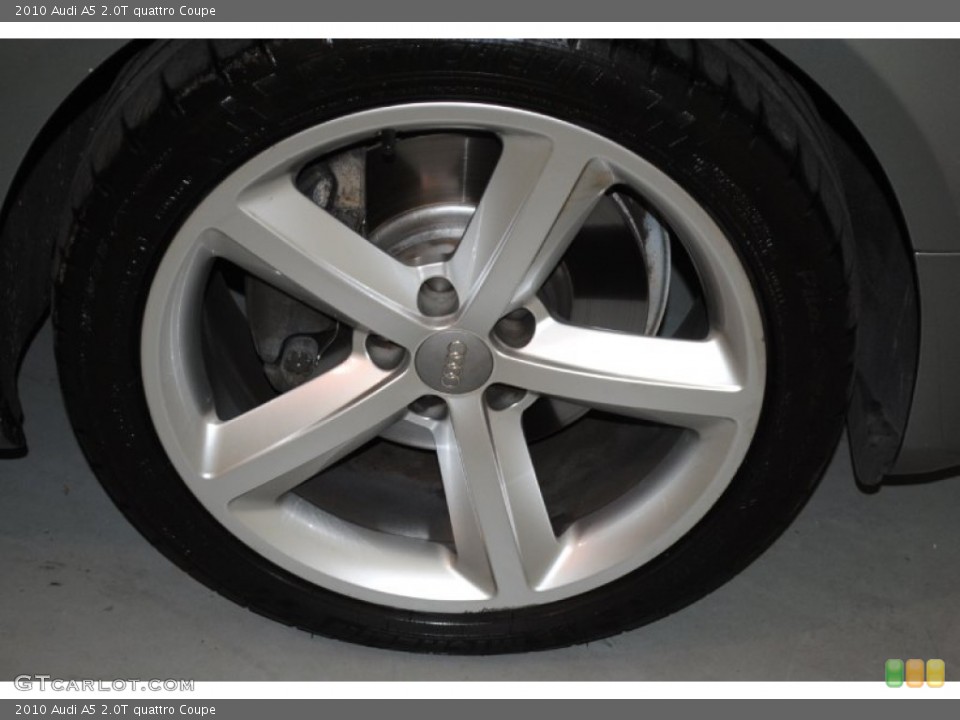 2010 Audi A5 2.0T quattro Coupe Wheel and Tire Photo #84486513