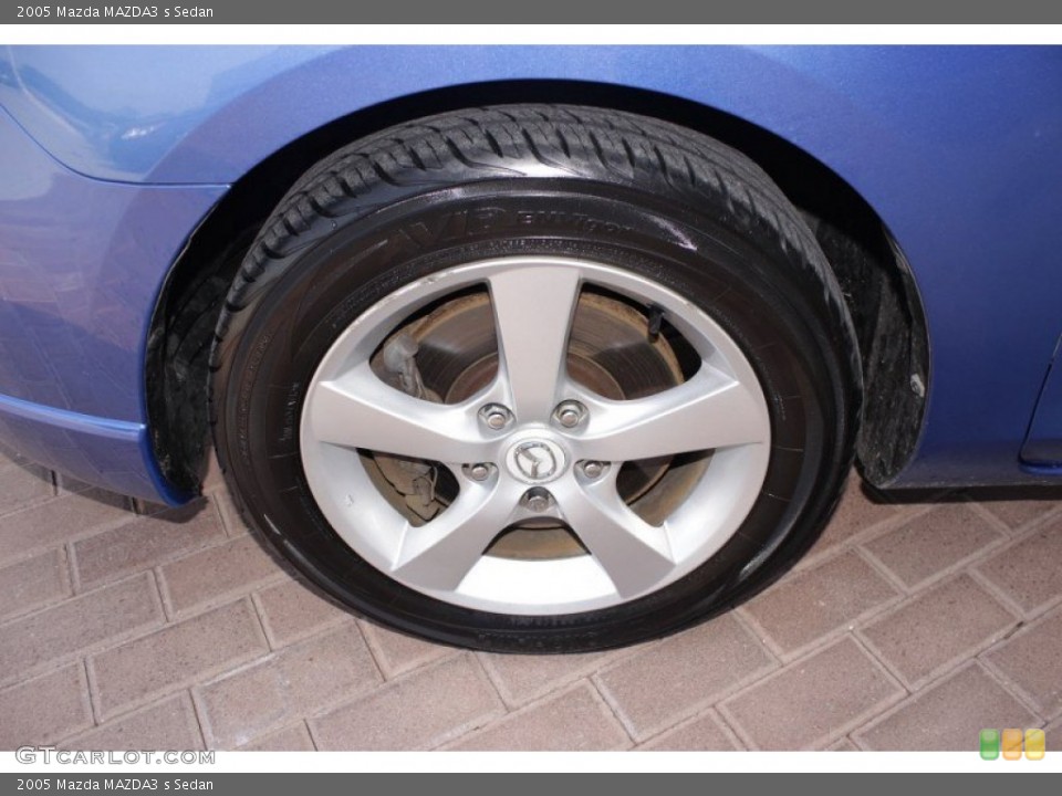 2005 Mazda MAZDA3 s Sedan Wheel and Tire Photo #84492582