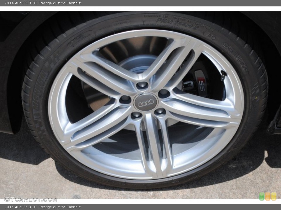 2014 Audi S5 3.0T Prestige quattro Cabriolet Wheel and Tire Photo #84494625